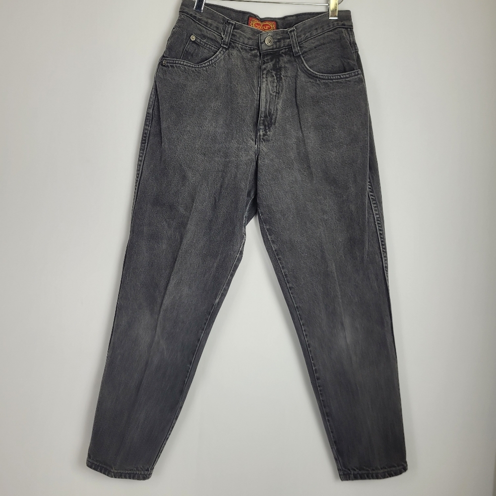 Bonjour Vintage 90s Y2k High Waist Jeans Size 11/ 12 Petite (See Measurements)
